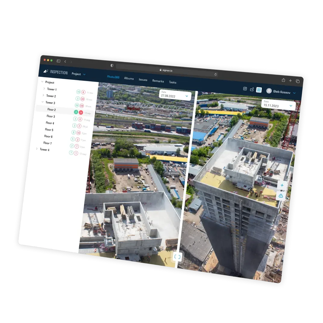 SIGNAX INSPECTION — Site inspection
